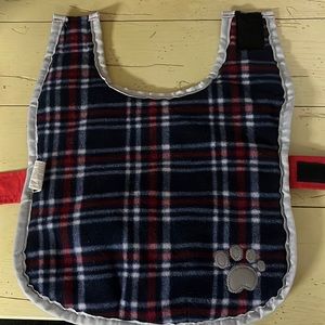 Zack and zoey small red reflective coat